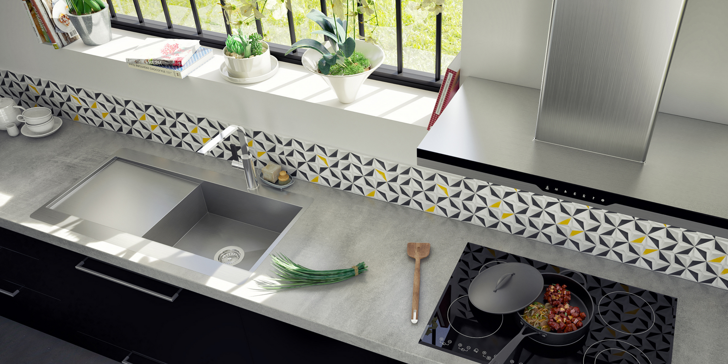 Entretenir un évier en inox