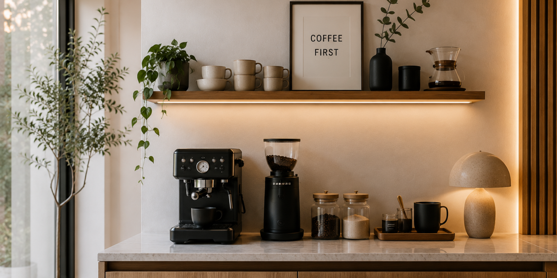 Comment créer une coffee station chez soi ? Nos idées, astuces et bons plans