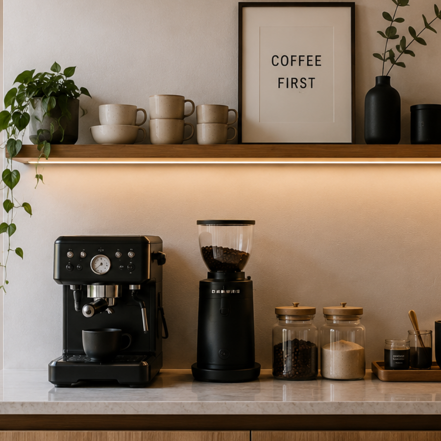 Comment créer une coffee station chez soi ? Nos idées, astuces et bons plans