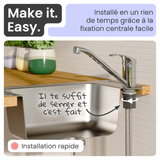 Robinet mitigeur cuisine Instmaier VERA chromé