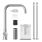 Robinet Rabattable Schütte WINDOW chromé