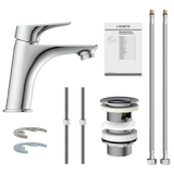 Robinet salle de bain Schütte BOSTON chromé