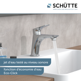 Robinet salle de bain Schütte BOSTON chromé