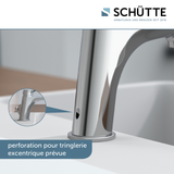 Robinet salle de bain Schütte BOSTON chromé