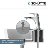 Robinet salle de bain Schütte BOSTON chromé