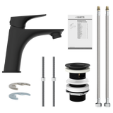 Robinet salle de bain Schütte BOSTON noir mat