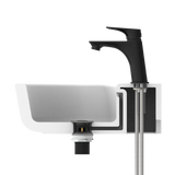 Robinet salle de bain Schütte BOSTON noir mat