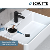 Robinet salle de bain Schütte DENVER noir mat