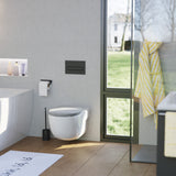 Abattant WC ovale en duroplast gris avec frein de chute ALMA