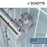 Mitigeur de douche thermostatique Schütte LONDON chromé