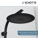 Colonne de douche Schütte MADURA FRESH noir mat