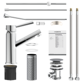 Robinet salle de bain bas à poser Schütte CORNWALL chromé