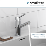 Robinet salle de bain bas à poser Schütte CORNWALL chromé
