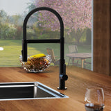 Robinet Douchette Schütte MIAMI noir mat