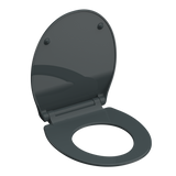 Abattant WC extra fin en duroplast SLIM avec frein de chute Anthracite
