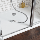 Receveur de douche extra-plat 120x80 cm Blanc - Antidérapant Classe C - Acrylique renforcé acier - Fabriqué en Suisse
