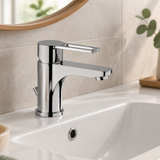 Robinet salle de bain FJORD chromé - robinet pour lavabo de salle de bain