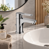 Robinet salle de bain FJORD chromé - robinet pour lavabo de salle de bain