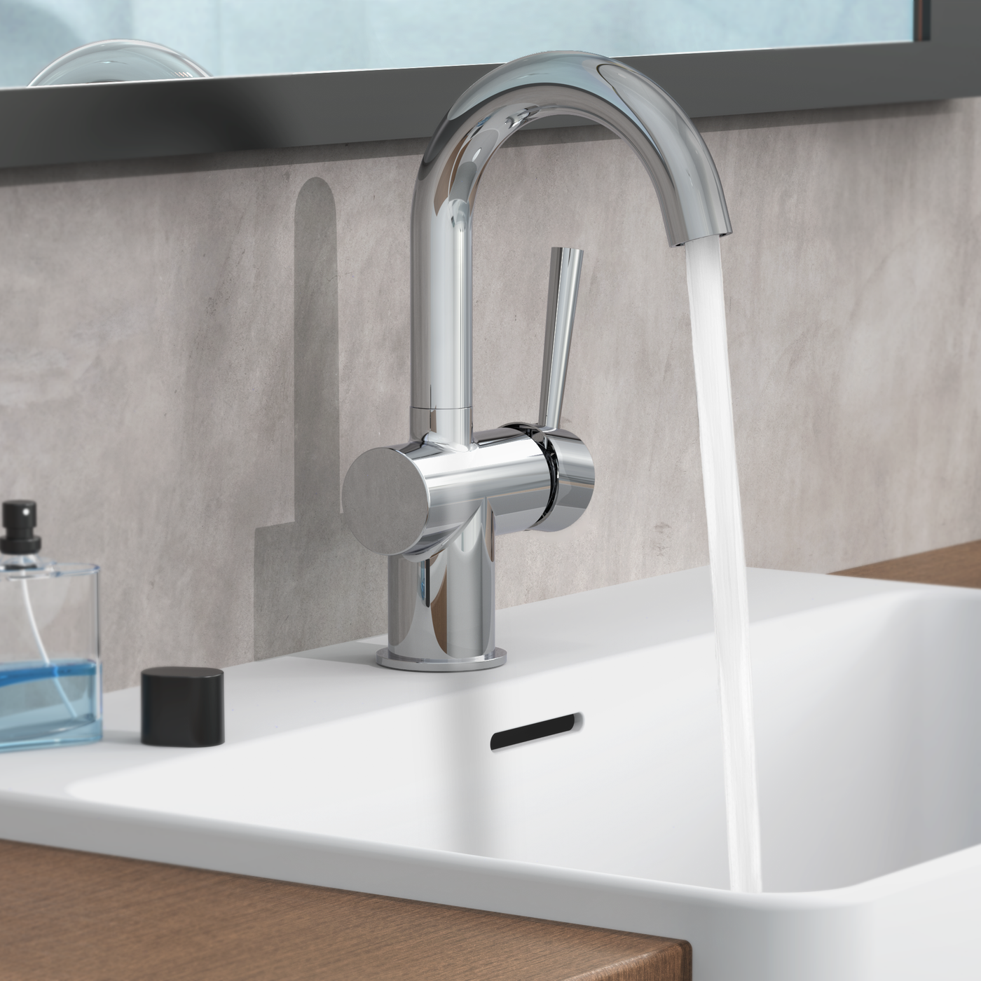 Robinet salle de bain Schütte CORNWALL chromé