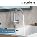 Robinet salle de bain Schütte CORNWALL chromé