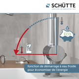 Robinet salle de bain Schütte CORNWALL chromé