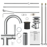 Robinet salle de bain Schütte CORNWALL chromé