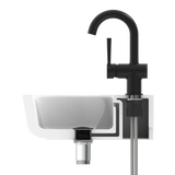 Robinet salle de bain Schütte CORNWALL noir mat