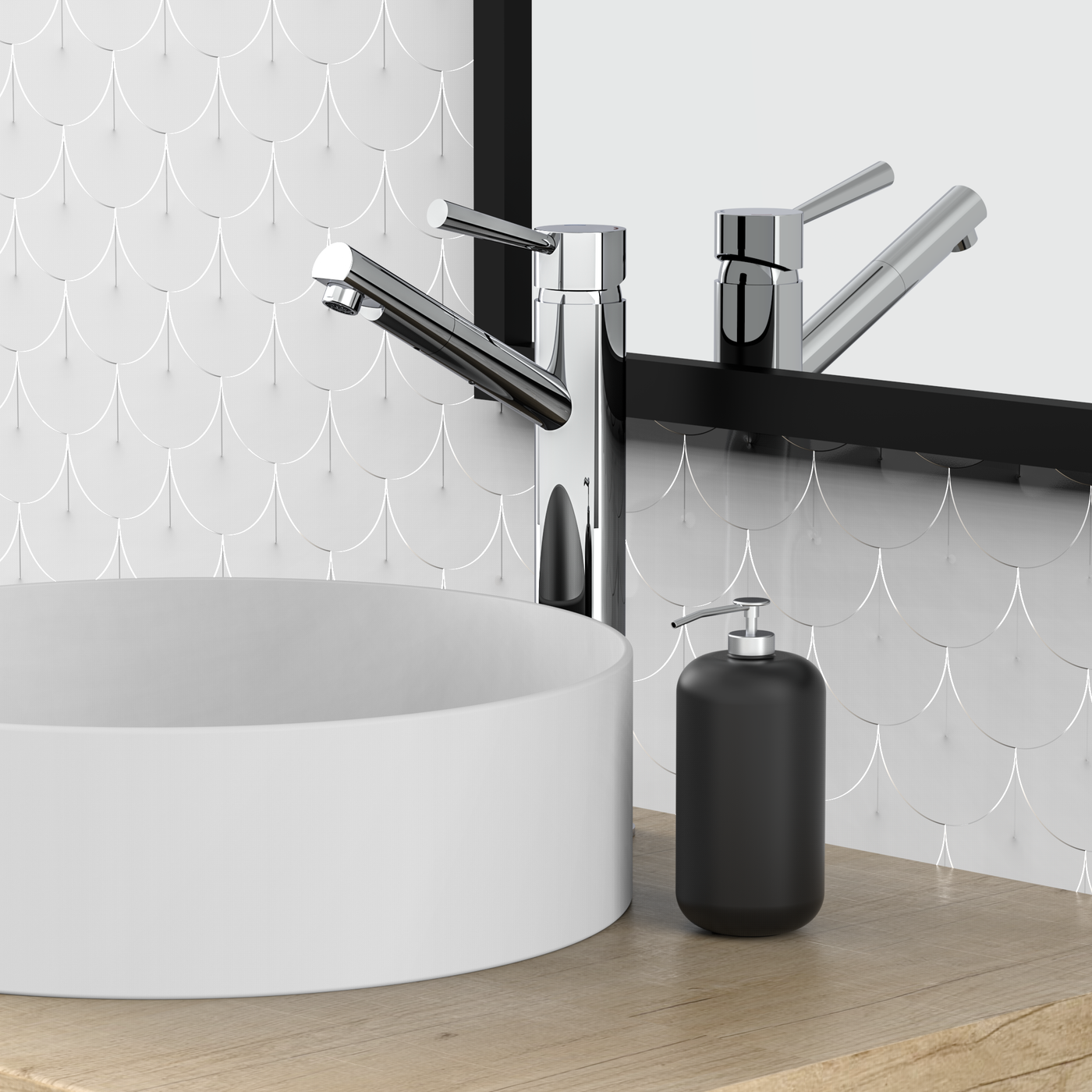 Robinet salle de bain haut à poser Schütte CORNWALL chromé