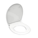 Abattant WC ovale en duroplast blanc avec frein de chute ALMA