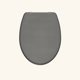 Abattant WC Schütte en duroplast Gris avec Frein de Chute