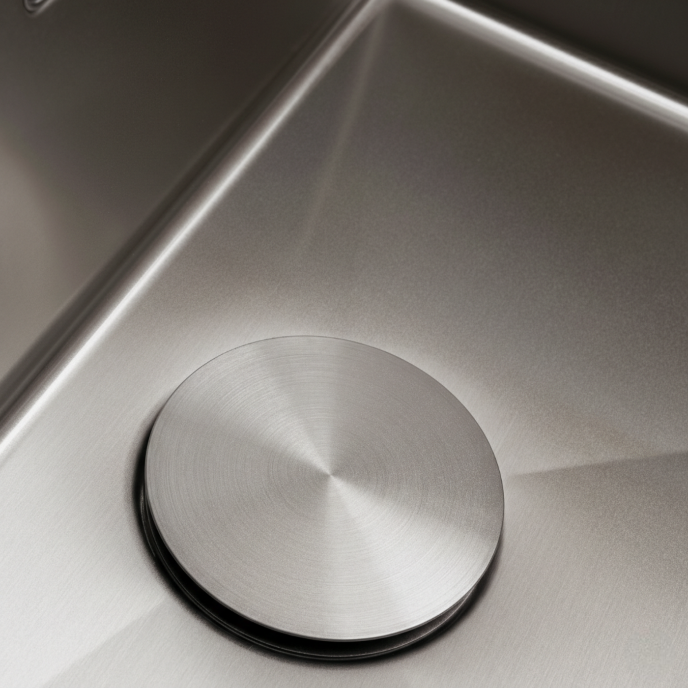 Cache bonde inox universel Luisina diamètre 90 cm