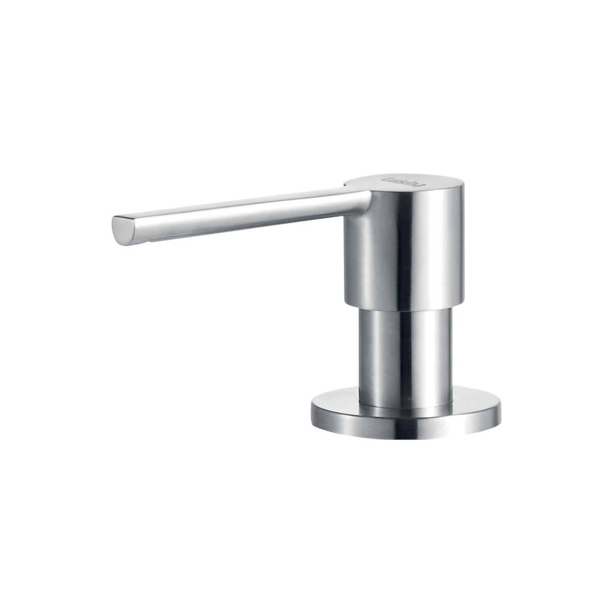Distributeur savon cuisine encastrable Luisina inox massif