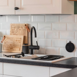 Passoire évier extensible colander Gefu DRENARE noir