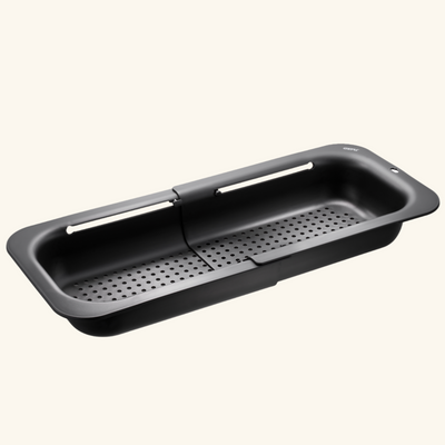 Passoire évier extensible colander Gefu DRENARE noir