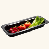 Passoire évier extensible colander Gefu DRENARE noir