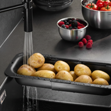 Passoire évier extensible colander Gefu DRENARE noir