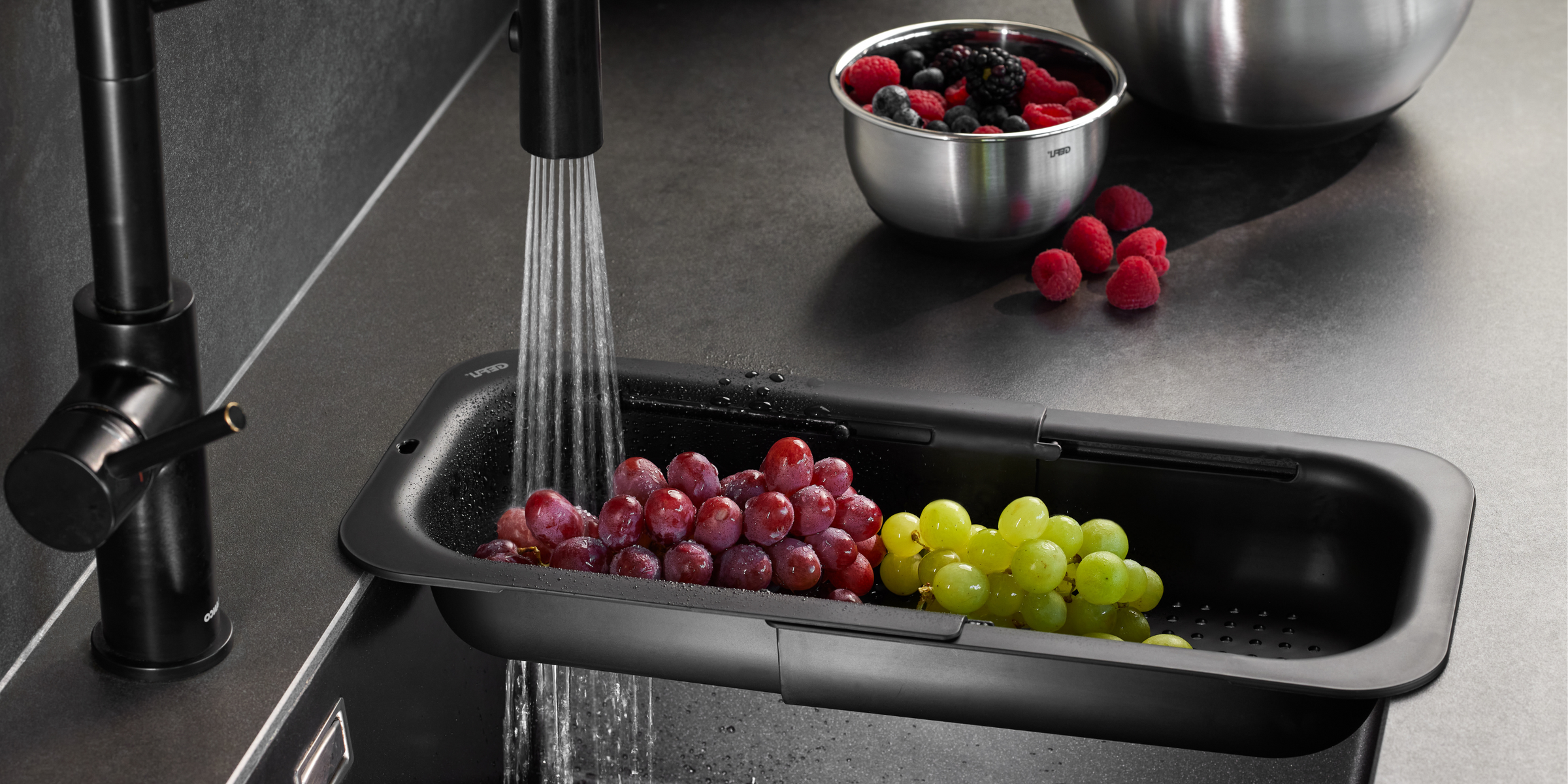 Une pièce maîtresse pour une cuisine design et moderne.