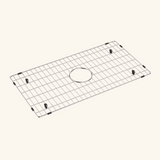 Grille en inox fond d'évier pour évier KATE 1 bac blanc 79x47 Chambord