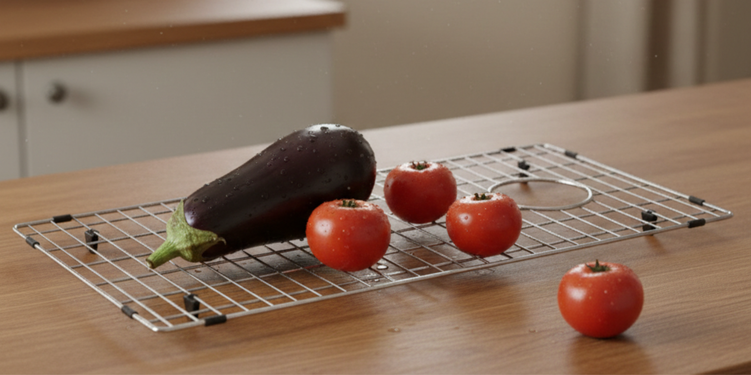 Grille en inox fond d'évier pour Chambord PHILIPPE III, accessoire de protection robuste pour préserver votre céramique.