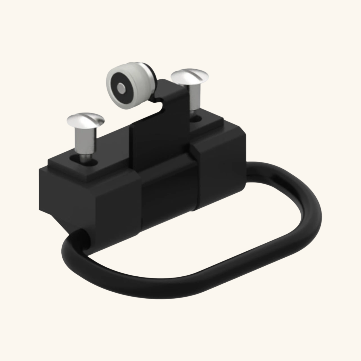 Pédale ouverture porte cuisine MOUV' - pédale ouverture tiroir noir