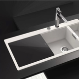 Planche à découper Schock en verre noir DIANE