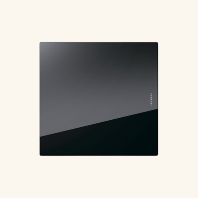 Planche à découper Schock en verre noir AMELIA