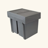 Poubelle cuisine JOKA - poubelle encastrable 2 x 20 litres