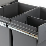 Poubelle cuisine JOKA - poubelle encastrable 2 x 20 litres