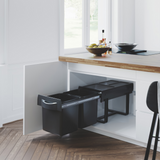 Poubelle cuisine NEXO - poubelle encastrable 2 x 16 litres