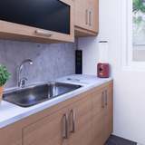 Prise cuisine ESQUINA - Bloc 3 prises Soft Touch noir