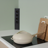 Prise cuisine ESQUINA - Multiprise 4 prises Soft Touch noir