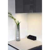 Prise cuisine BARRY - Bloc 3 prises Soft Touch noir