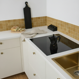 Prise cuisine BARRY - Bloc 3 prises Soft Touch noir