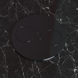 Prise plan de travail ALTON - Double prise à encastrer noir mat